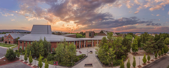 CWU SURC and sunset